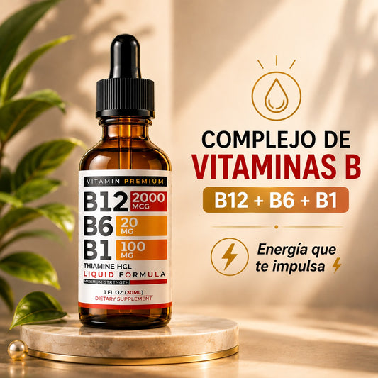 VITAMIN B12 B6 B1 LIQUID FORMULA