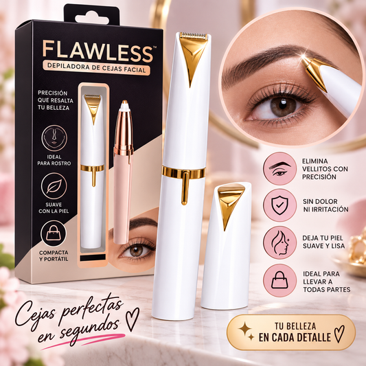 Depiladora de cejas recargable